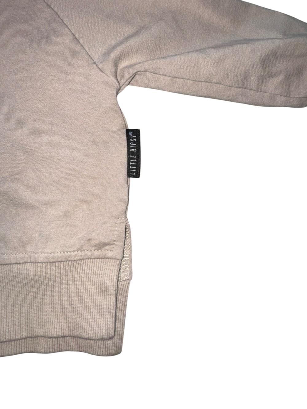 Little Bipsy Tan Quarter-Zip Pullover Size 3-6 months - Picture 3 of 7